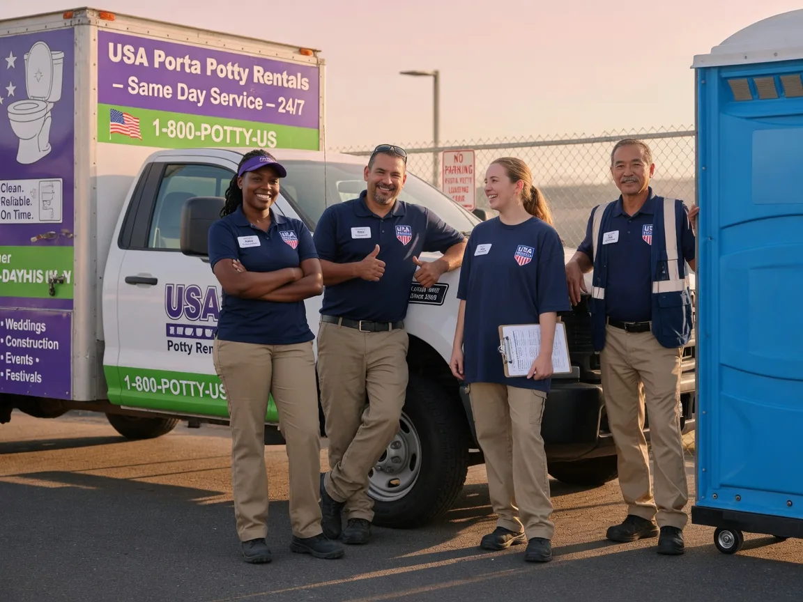 Porta Potty Rental company in Alexander, NY